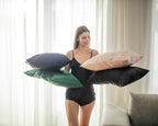 Mulberry Silk Pillowcase with Zipper, 22 Momme, 50×70