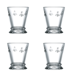 Bee Water Glasses Set of 4, 250ml