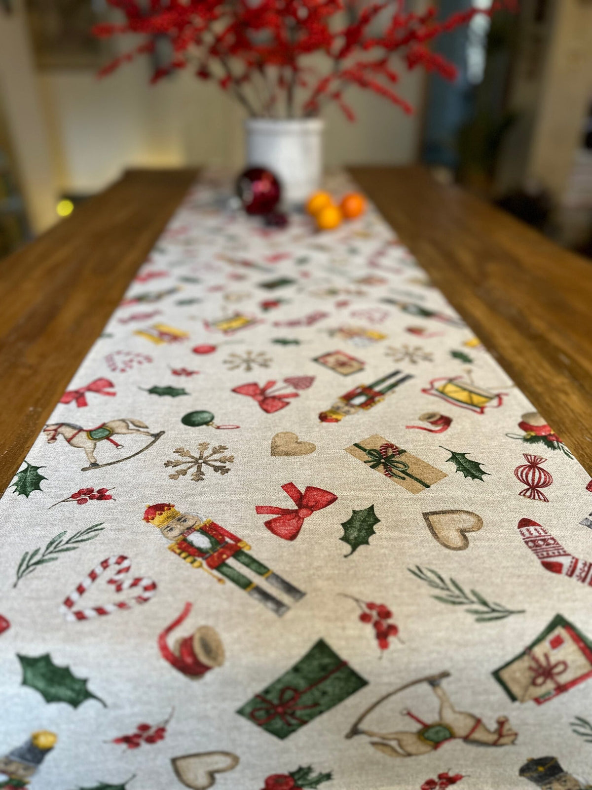 Christmas Story Table Runner