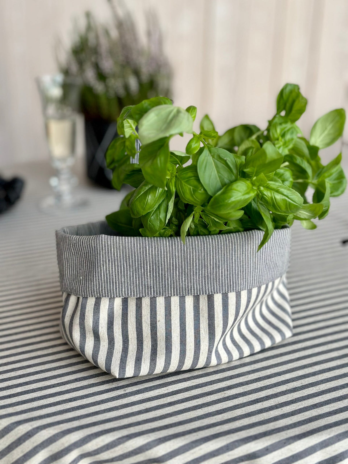 Rectangular Tablecloth, Recycled Fabric - Nord 1
