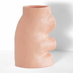 Fluxo Ceramic Vase Large - Pink