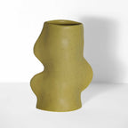 Fluxo Ceramic Vase Medium - Pistachio