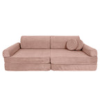 Large Modular Sofa for Kids - Slimcord Corduroy Pink