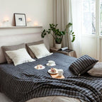 Linen Bedcover, 270x270 cm