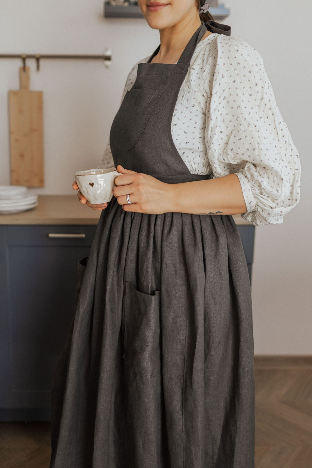 Linen Retro Apron