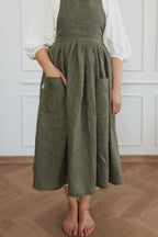 Linen Retro Apron