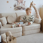 Medium Modular Sofa for Kids - Slimcord Lavender