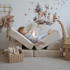 Medium Modular Sofa for Kids - Slimcord Lavender