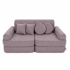 Medium Modular Sofa for Kids - Slimcord Taupe