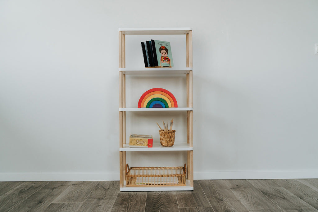 Modular Montessori Shelf Straight Mini - 5 Shelves