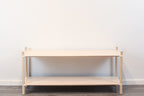 Montessori-Inspired Wooden Shelving Unit Large, 2 Shelves