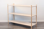 Montessori-Inspired Wooden Shelving Unit Large, 3 Shelves