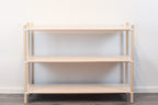 Montessori-Inspired Wooden Shelving Unit Large, 3 Shelves