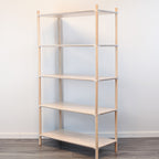 Montessori-Inspired Wooden Shelving Unit Medium, 5 Shelves