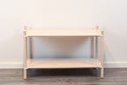 Montessori-Inspired Wooden Shelving Unit Medium, 2 Shelves