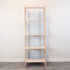 Montessori-Inspired Wooden Shelving Unit Small, 5 Shelves