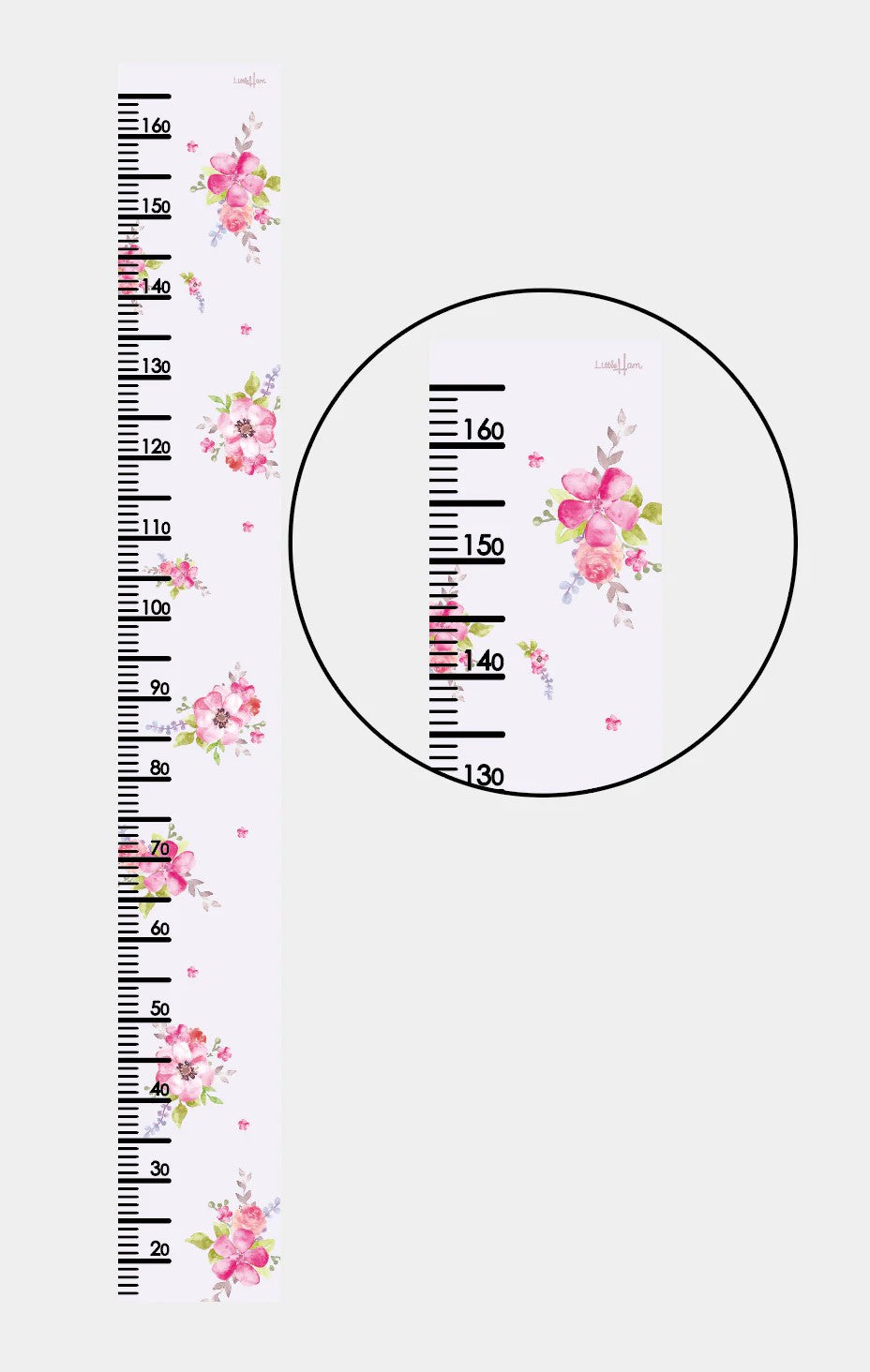 Paper Growth Chart For Kids - Princess