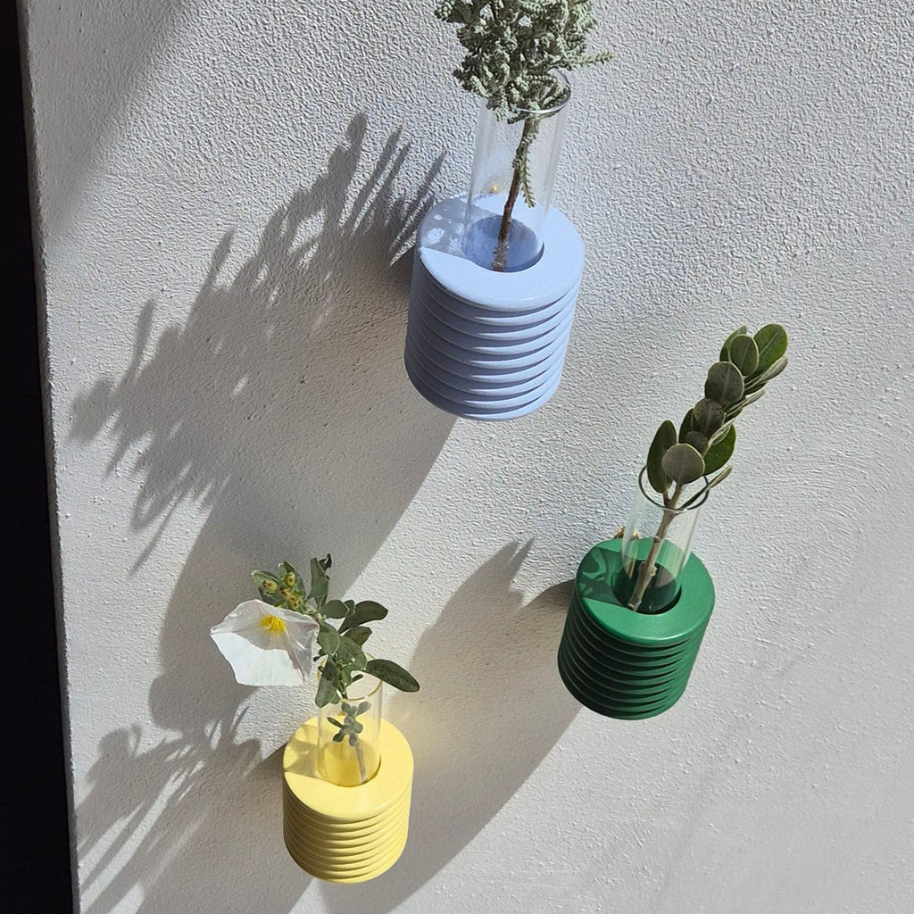 Ribble Wall Vase – Light Blue