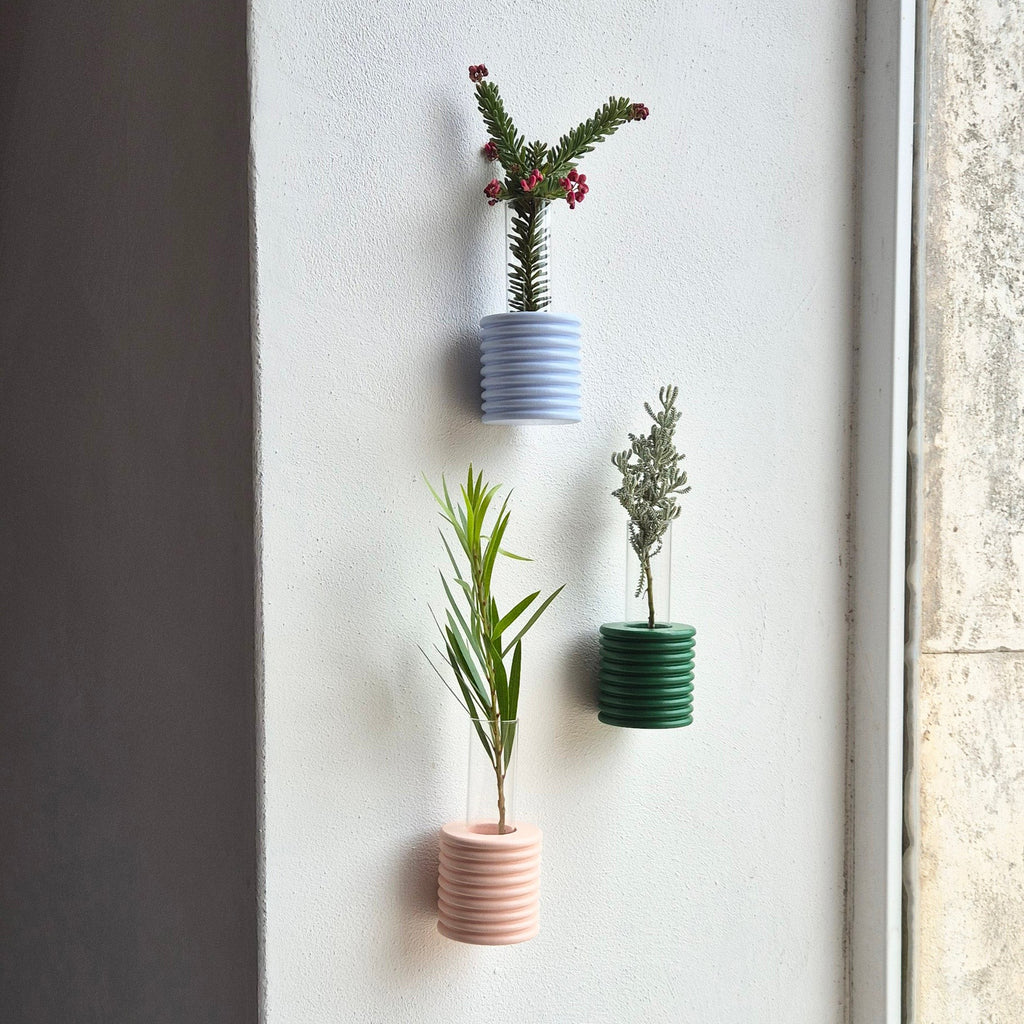 Ribble Wall Vase – Orange