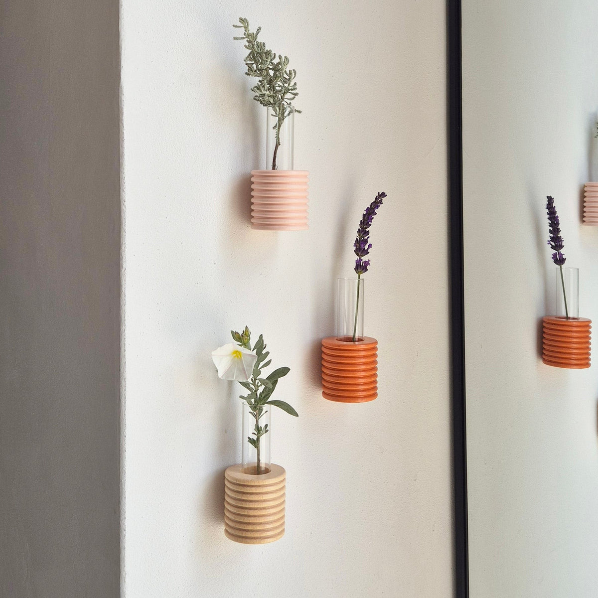 Ribble Wall Vase – Orange