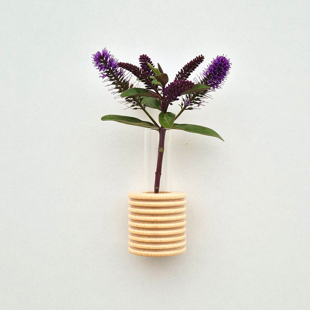 Ribble Wall Vase – Wooden