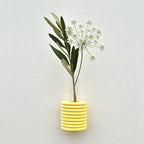 Ribble Wall Vase – Yellow