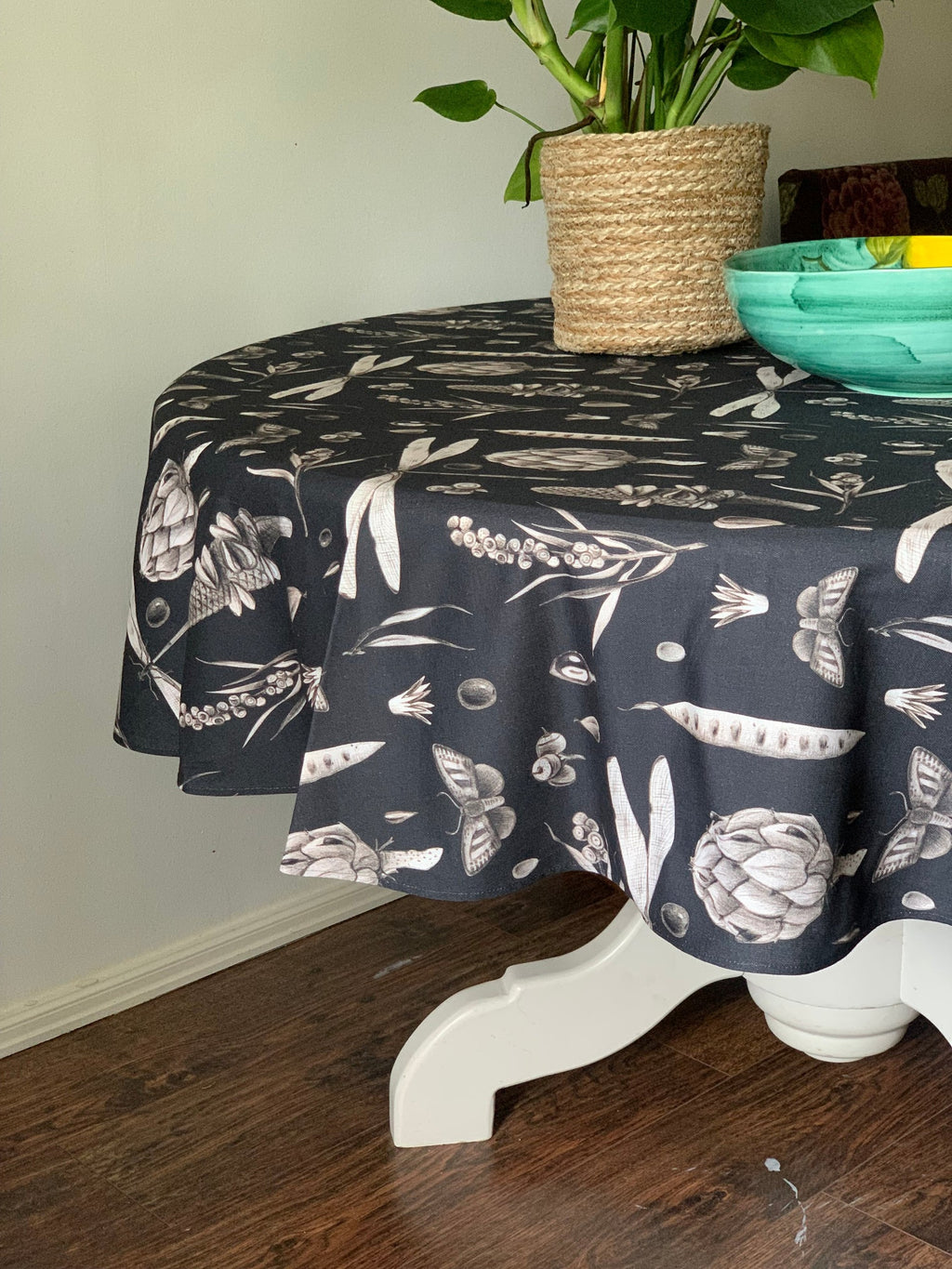 Round Tablecloth - Seeds Carbon
