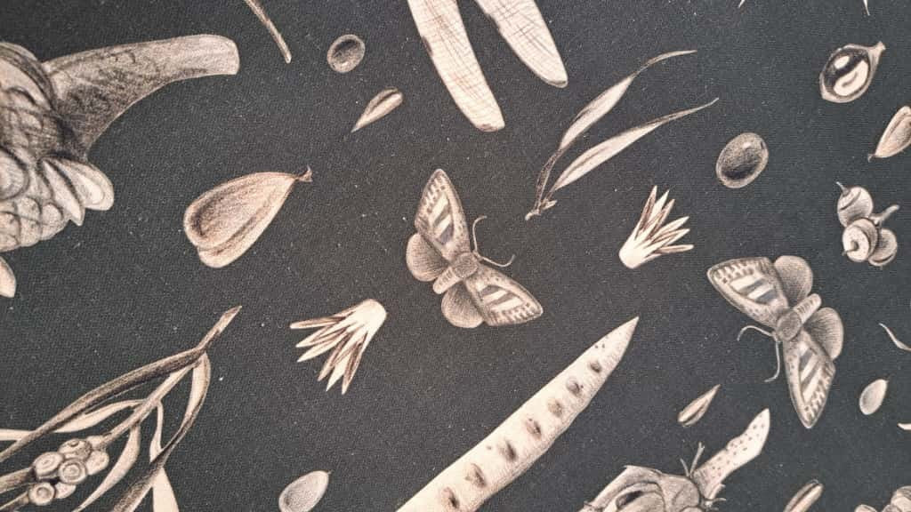 Table Placemat - Seeds Carbon