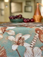 Table Runner, Linen-Cotton Mix - Terra Flora