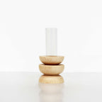 Totem Wooden Vase - Short Nº 4