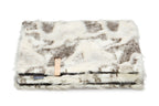 Tösse Blanket - Brown & White 